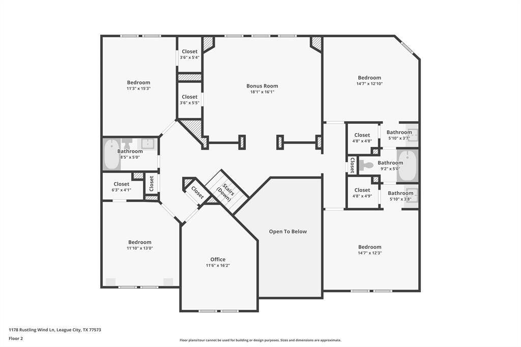 Second floor ... look at all that space! Call to see it today!