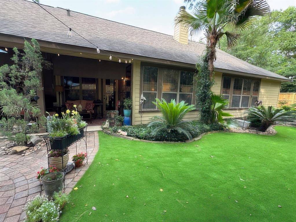 Another view of backyard