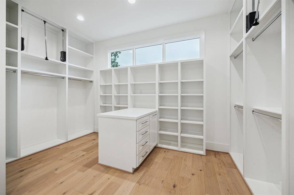 Just part of the Primary Closet.