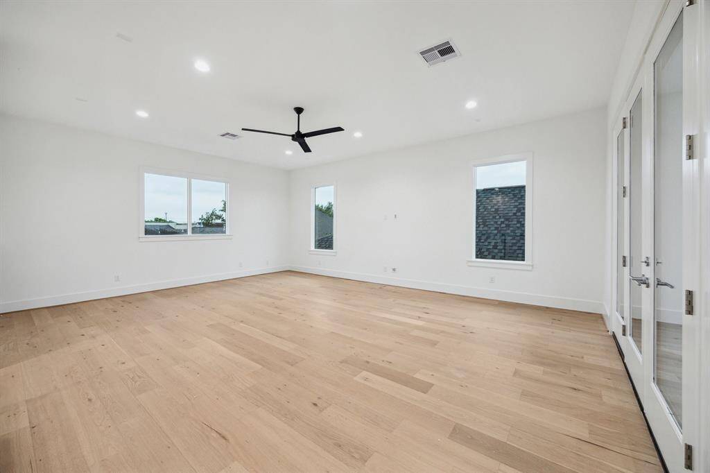 South and West view of the Game Room.