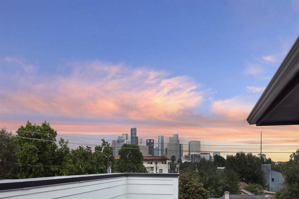 View of the Downtown from the Roof-Top Terrace.