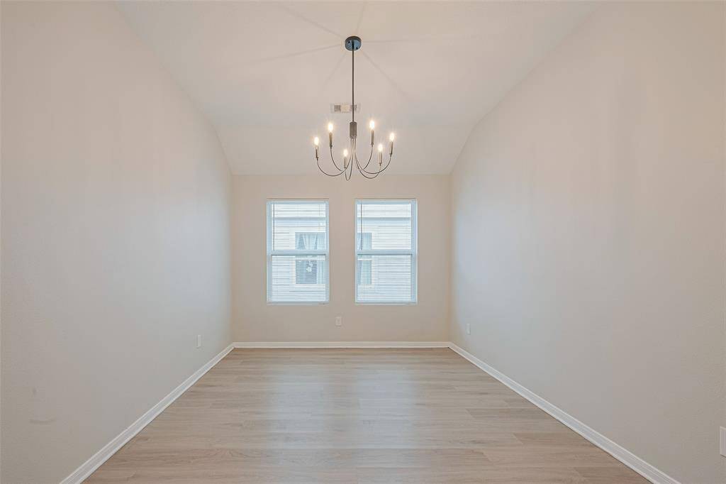 Formal dining room.