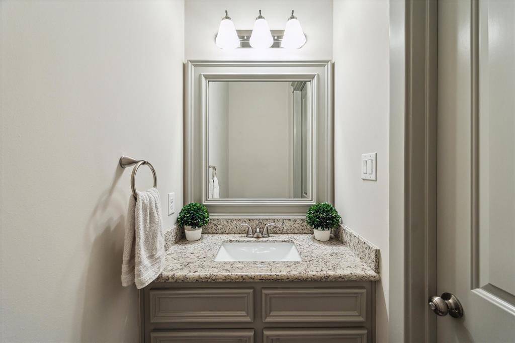 Powder bathroom