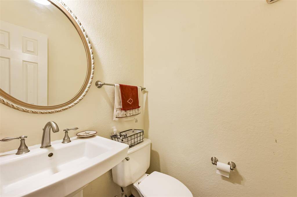 First floor Half bath