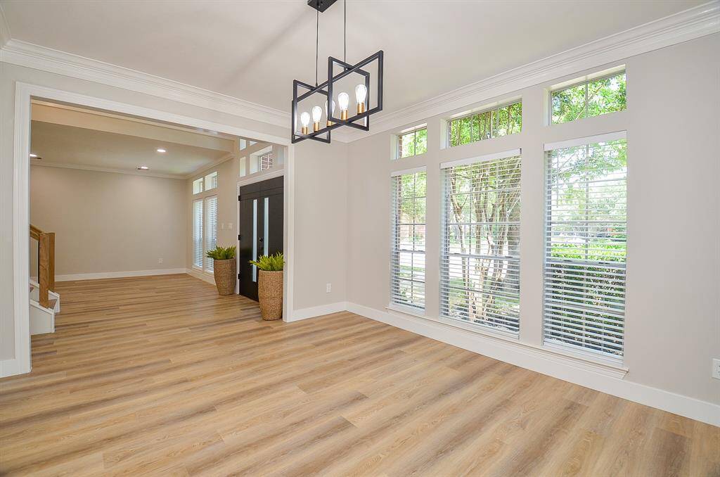 Set the tone with soft lighting or change to bright white with the modern color changing fixtures.