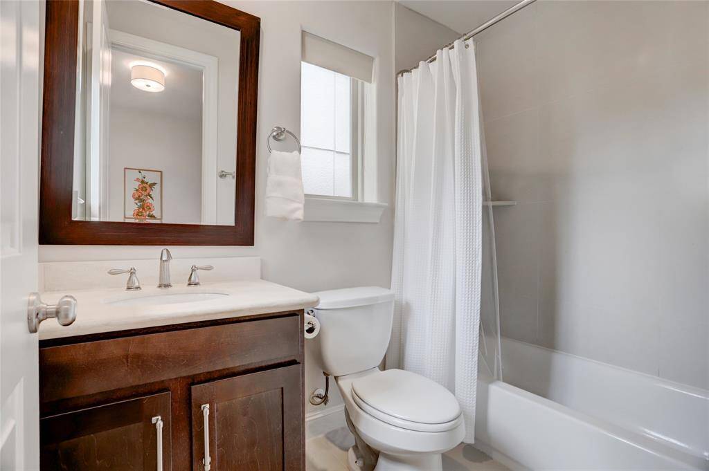 View of ensuite guest bathroom on 3rd floor.