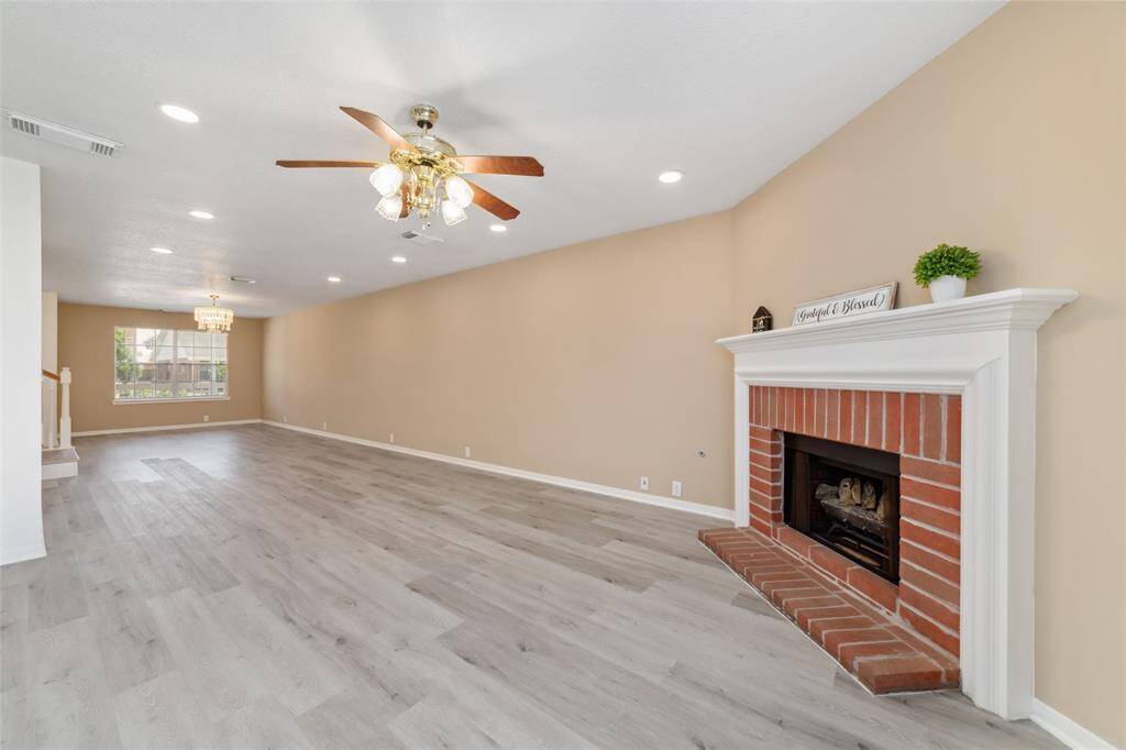 Another view from Back door, where you can see the spacious open floor plan.