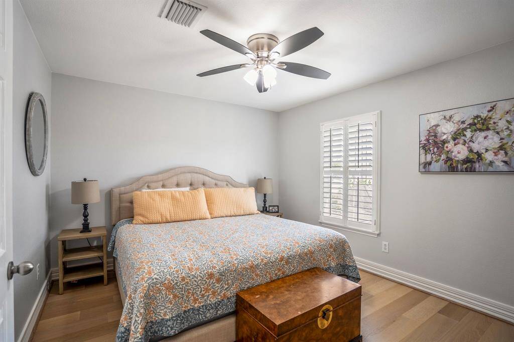 This secondary bedroom features great closet space, plenty of light, and endless flexibility, ideal for guests, roommates, or a second home office.