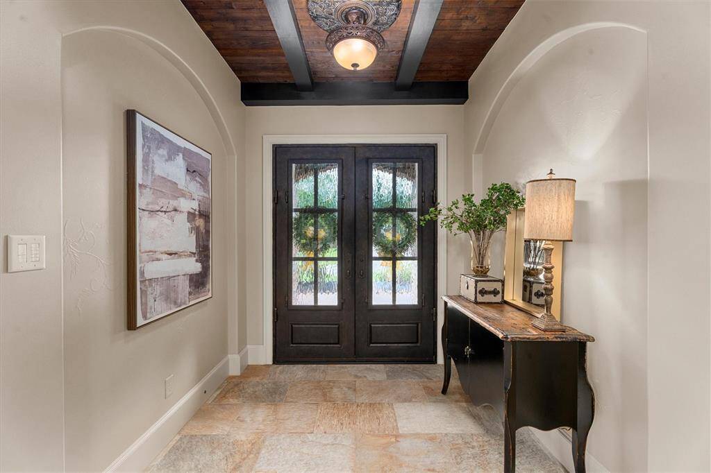 Double door Wrought Iron front doors