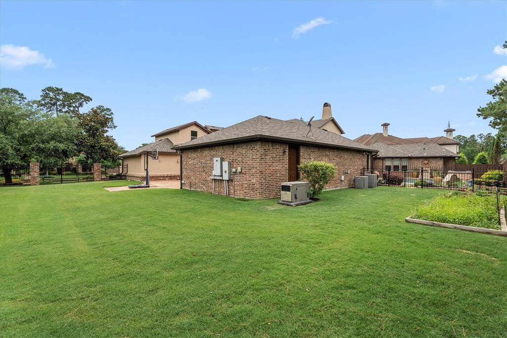 whole house generator and oversized private lot