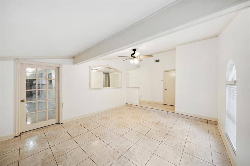 Other view of living area. Fresh paint throughout.