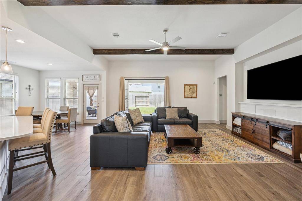 Entry of the Foyer. High ceiling entrance with natural light that flows into the home. Front door faces East.