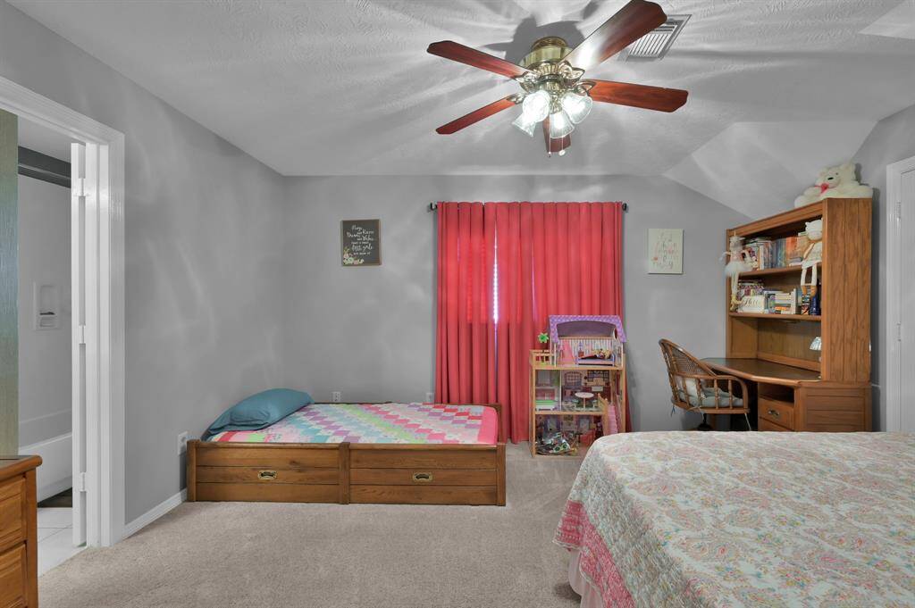 Another of the four secondary bedrooms.  Lots of options with these spaces upstairs.