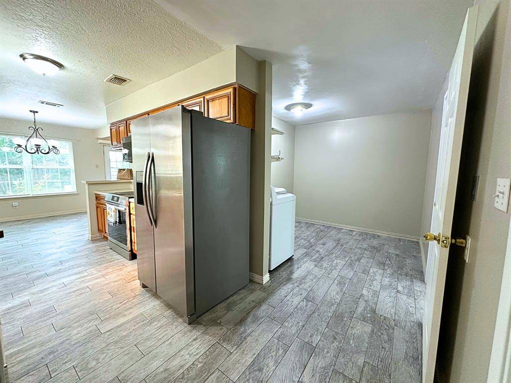 Stainless Steel Refrigerator Included