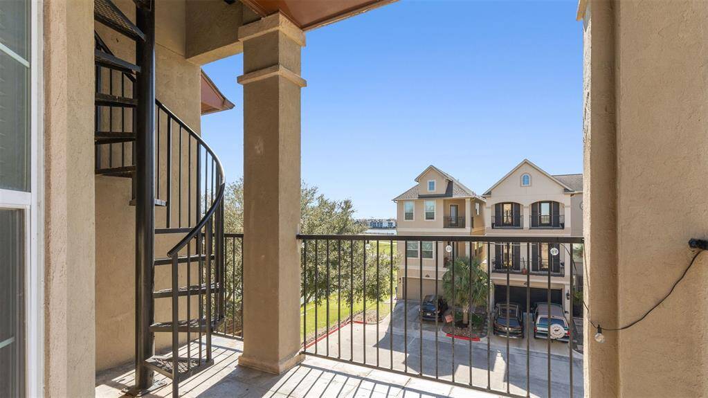 Balcony outside primary bedroom
