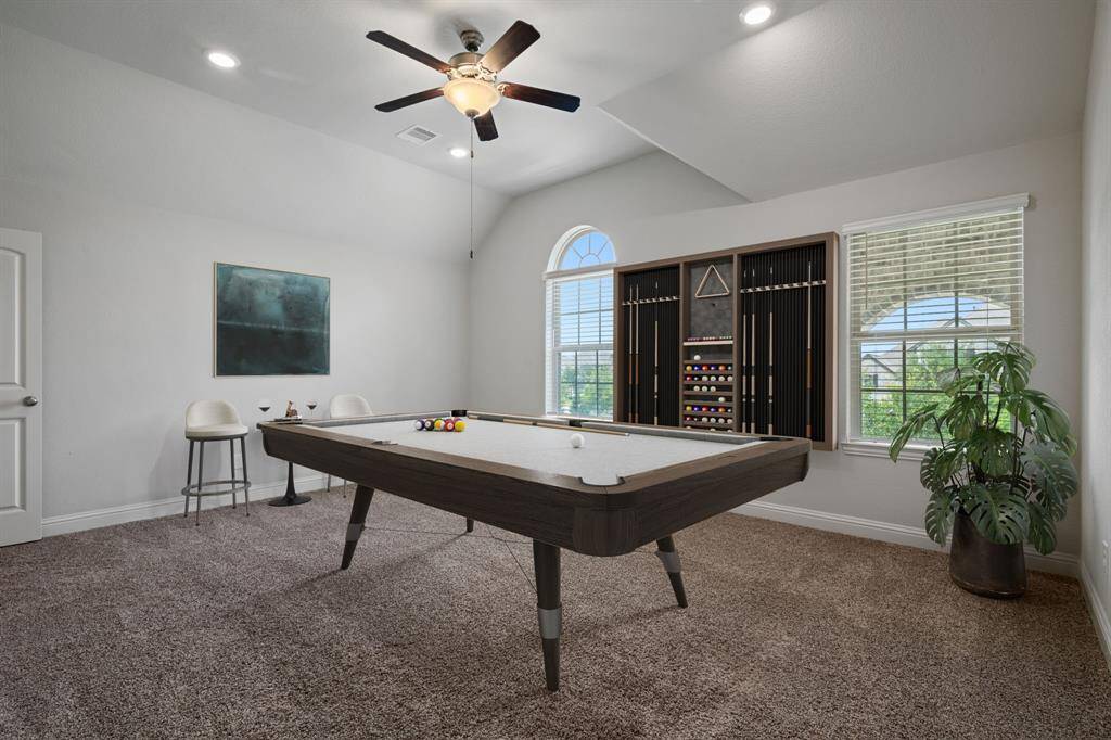Virtually Staged: This flex room can be a game room area or any other space of your preference.