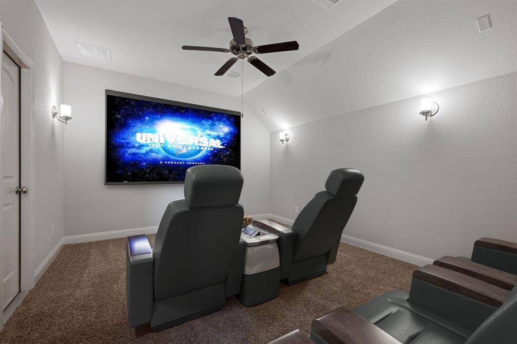 Virtually Staged: This space can be your media room.