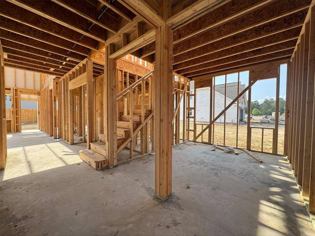 Formal dining room off foyer - still under construction!