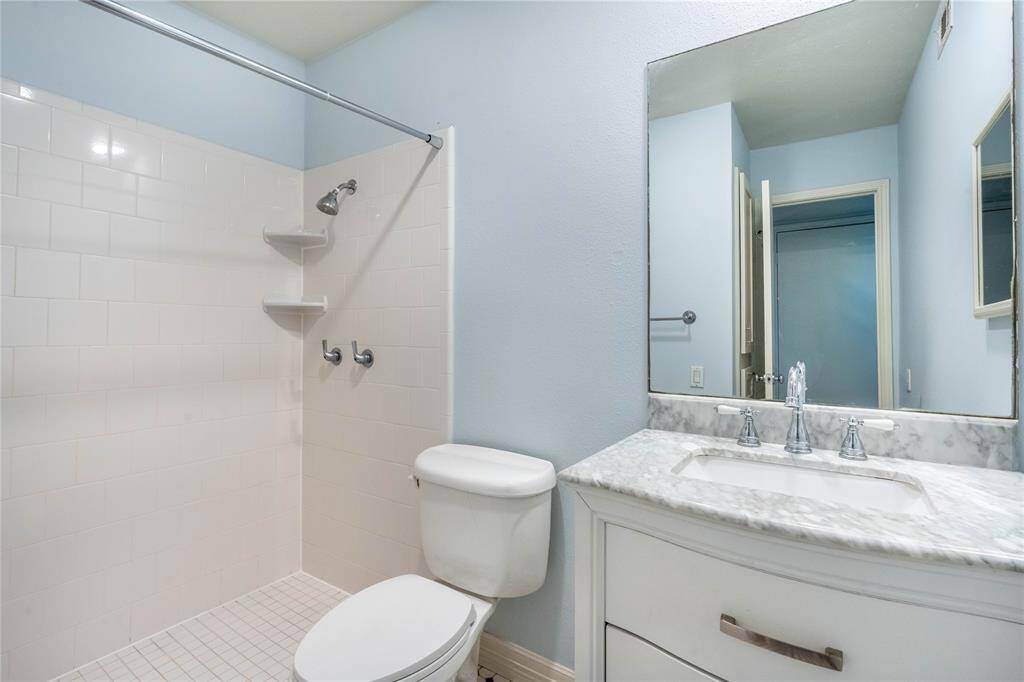 Primary Bath With Marble Vanity