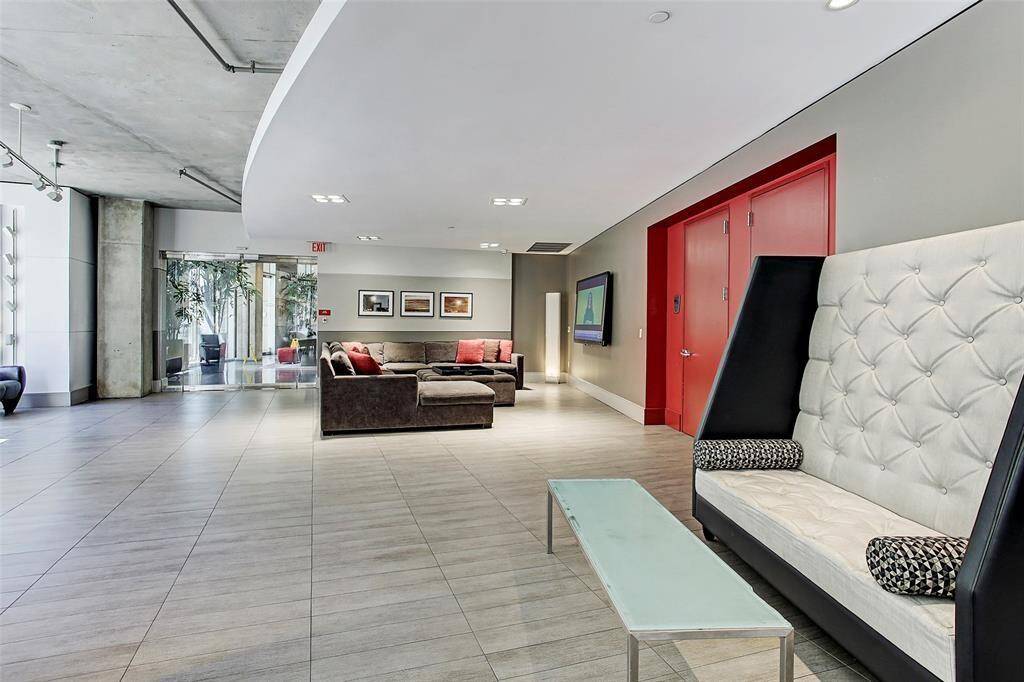 Lobby sitting area.