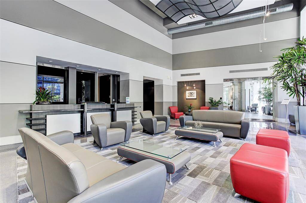 Resident and guest lobby.