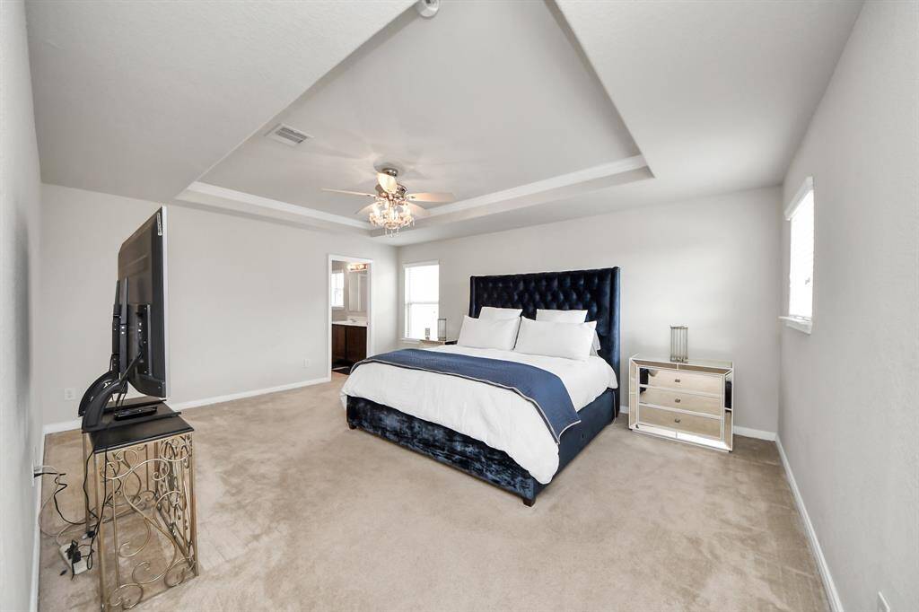 Primary bedroom on 2nd floor
