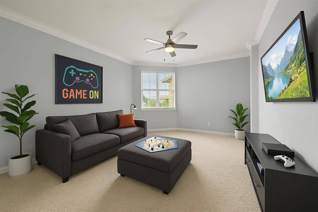 ... with it's perfect location in the upstairs floorplan you could create a kids only play room that they would thank you for, for years to come!  It's a great flex room as a bedroom or what ever your needs are.