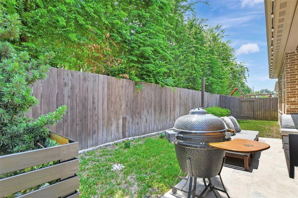 Backyard privacy.