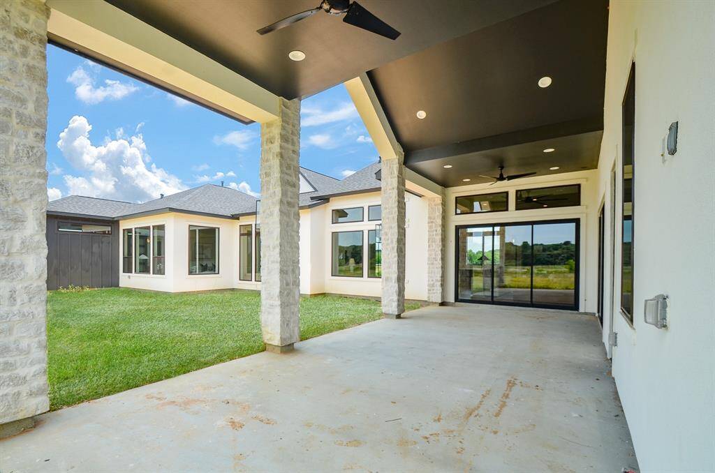 Back Patio.