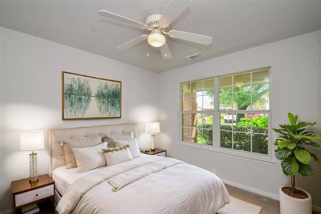 Virtually staged. Secondary bedroom
