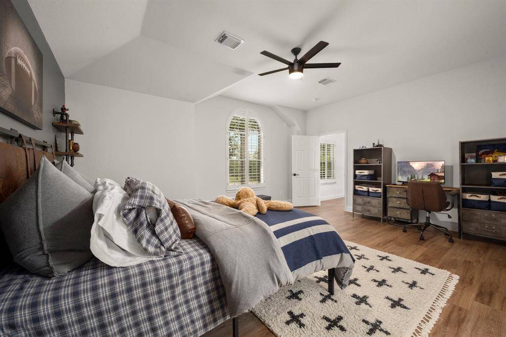 All the bedrooms are large with large closets!