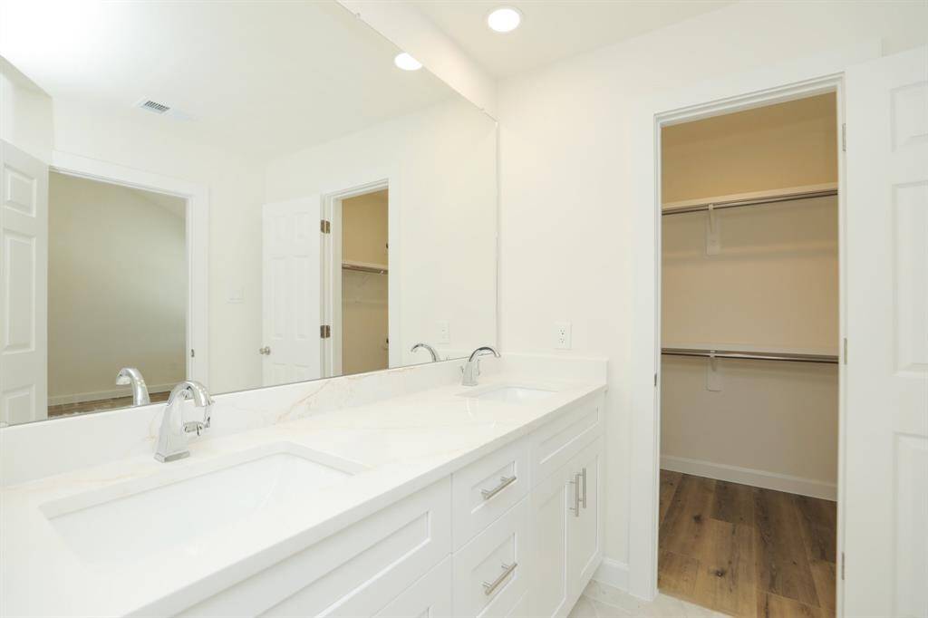 double sink vanity