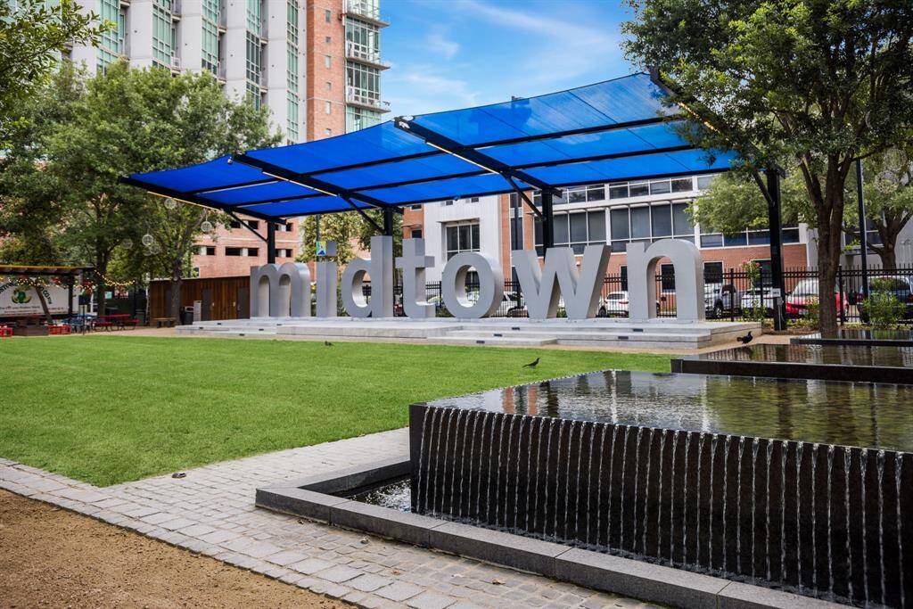 A hop and a skip to Midtown park for all your outdoor needs in the city!