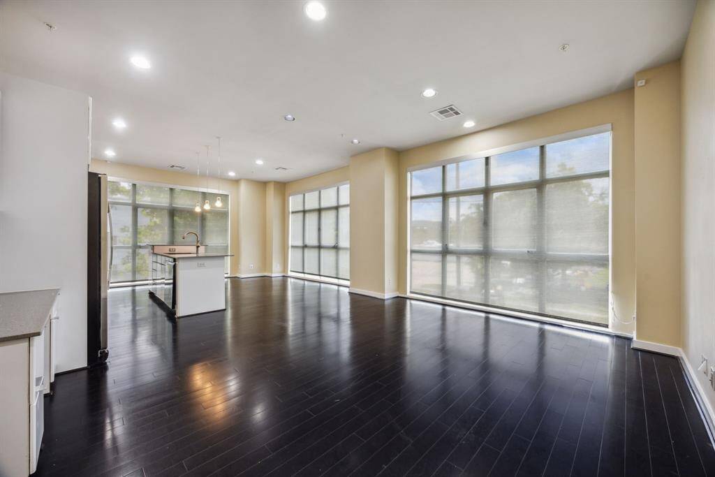Remote controlled window shades for your comfort.