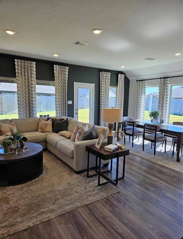 Model Home Living/ dining area