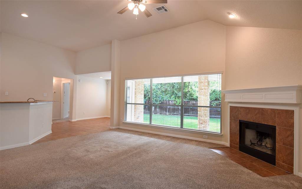 Open concept creates a great flow