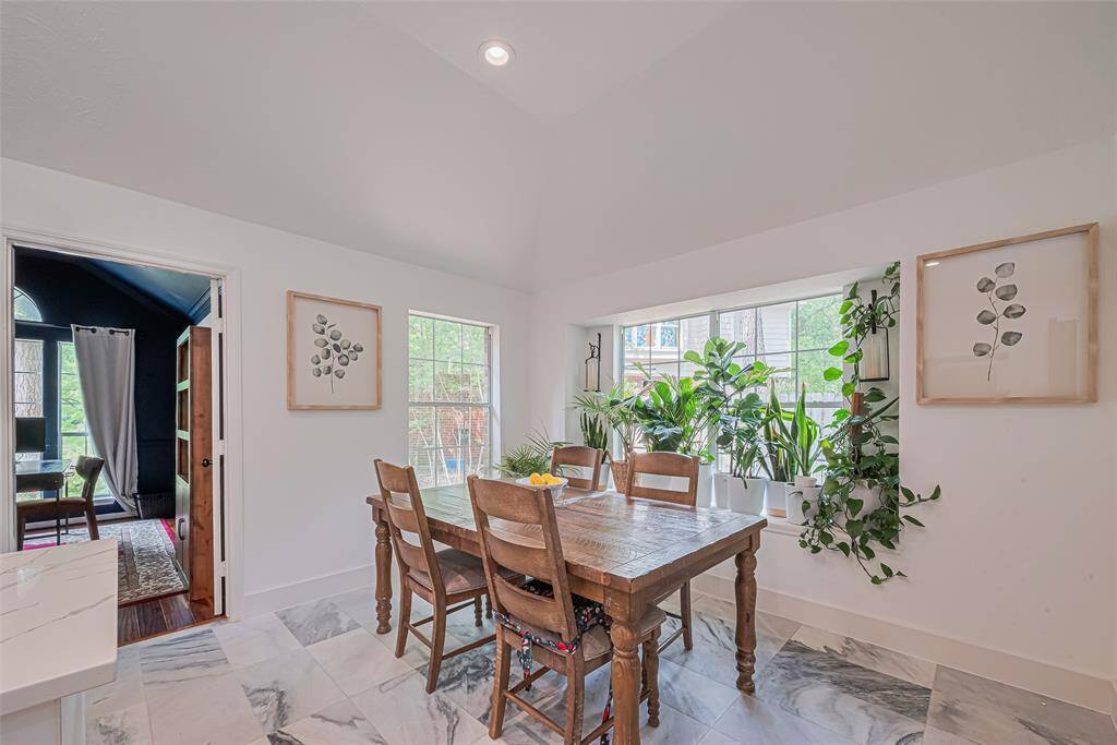 This open concept home is also open into the Office with doors available for privacy
