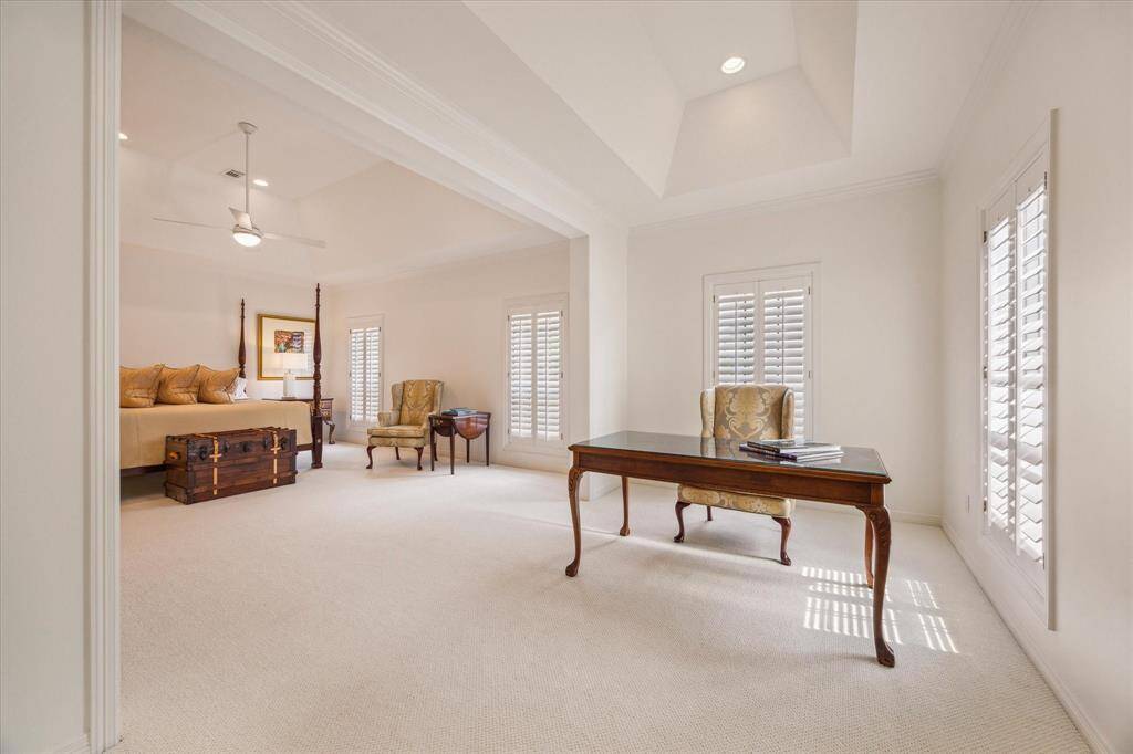 Study/Home Office - Attached to the primary suite is a wonderful anteroom that is an ideal office or sitting area.
