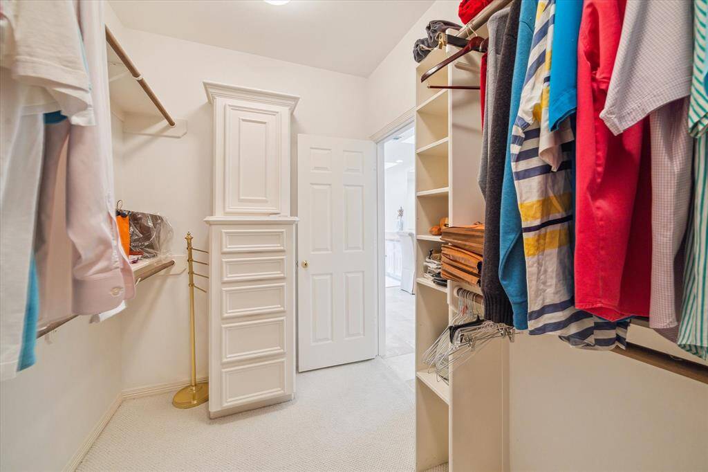 Primary Closet - Second of the two closets with built-in's.