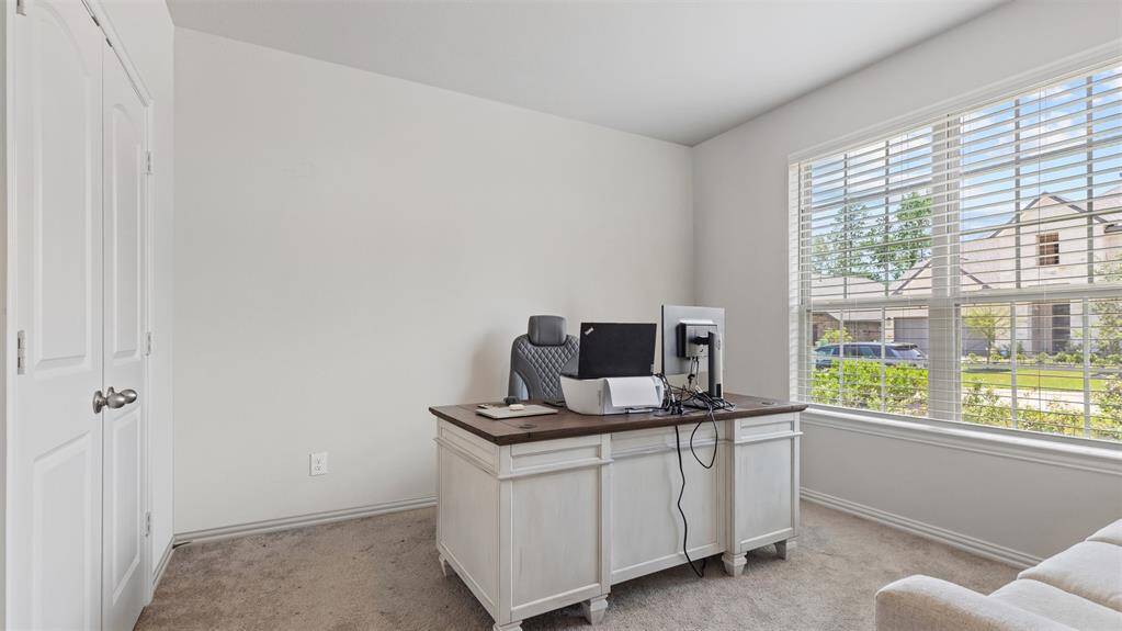 5th bedroom downstairs that can also be used as a home office