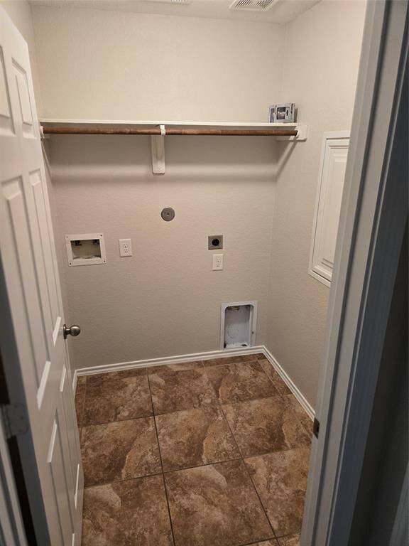 Downstairs inside laundry room