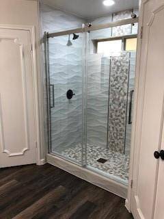 walk in shower