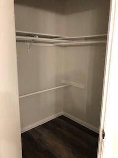 2 primary bedroom closets