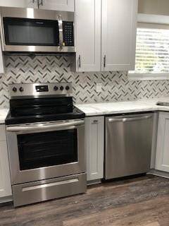 all stainless steel appliances