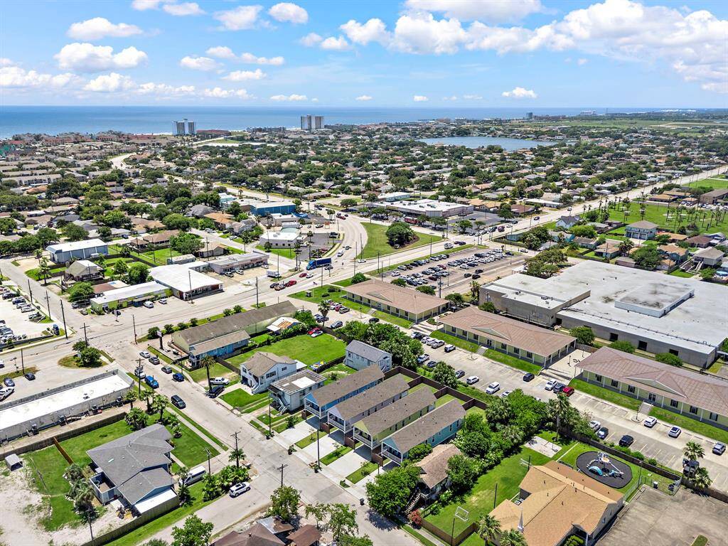 Alternate aerial view of house location