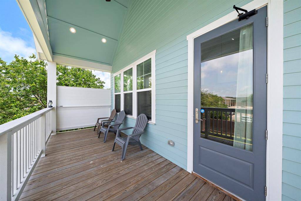 East facing Balcony