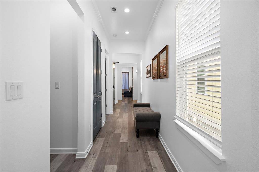 Beautiful vinyl plank flooring throughout