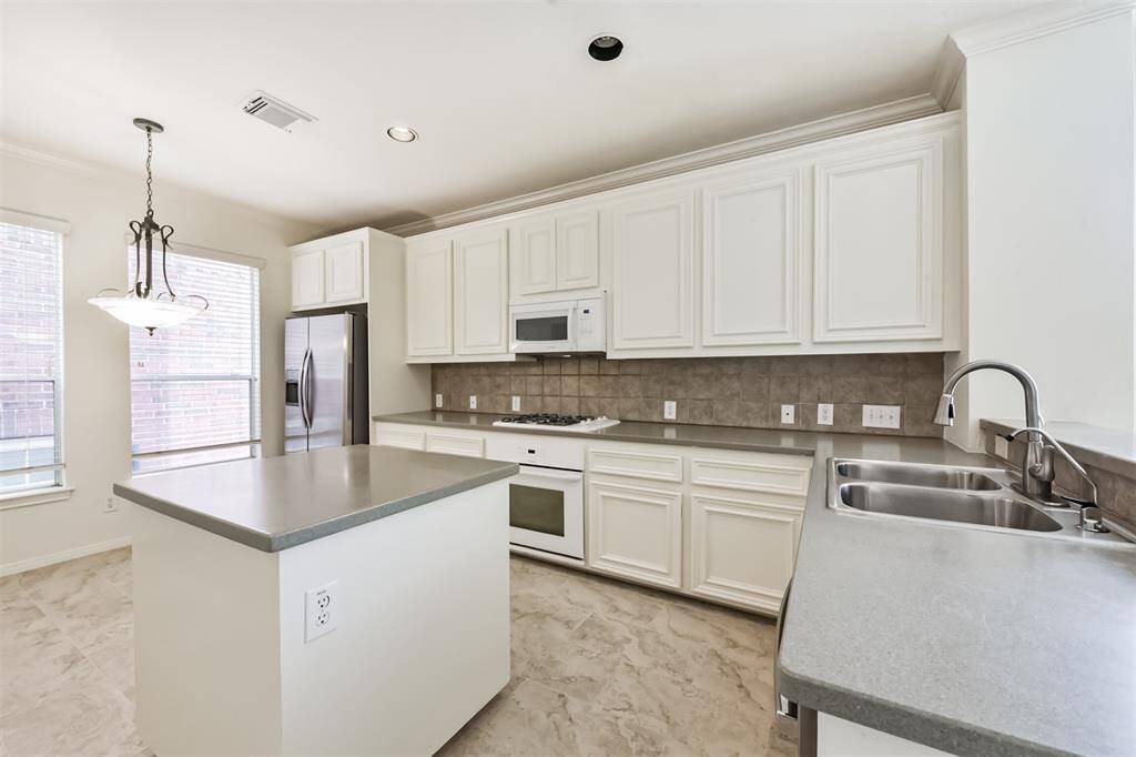 Kitchen is spacious