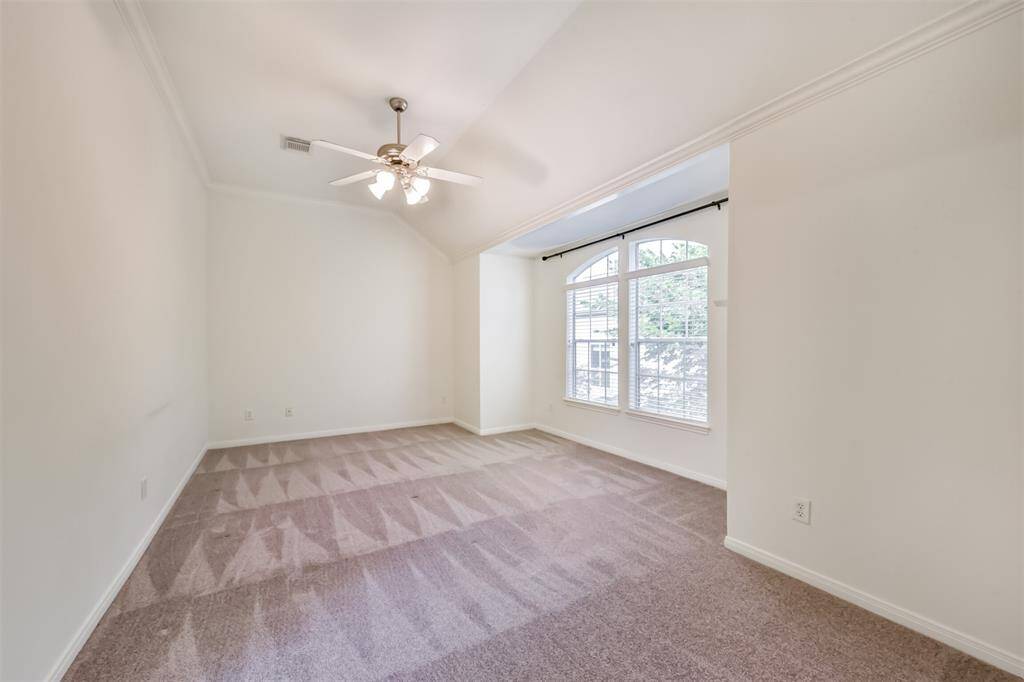 Master bedroom on third floor