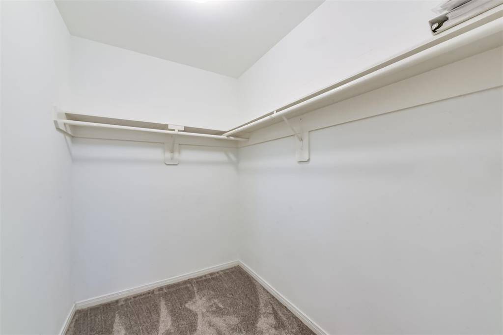 Downstairs closet